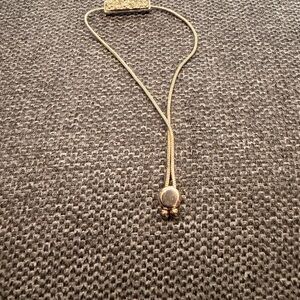 Lane Bryant Gold-Tone Adjustable Slider Bracelet